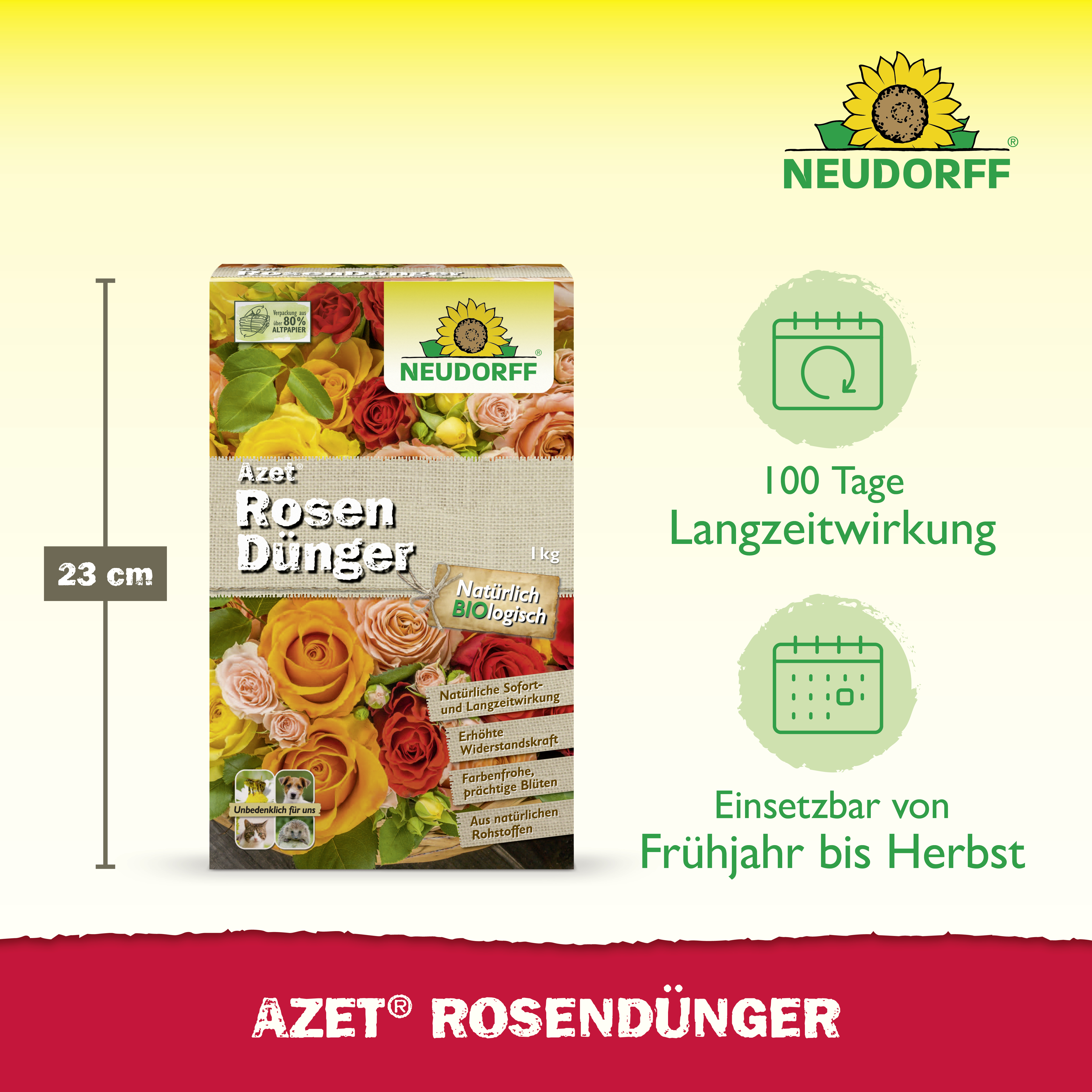 Neudorff Azet RosenDünger, 1 kg