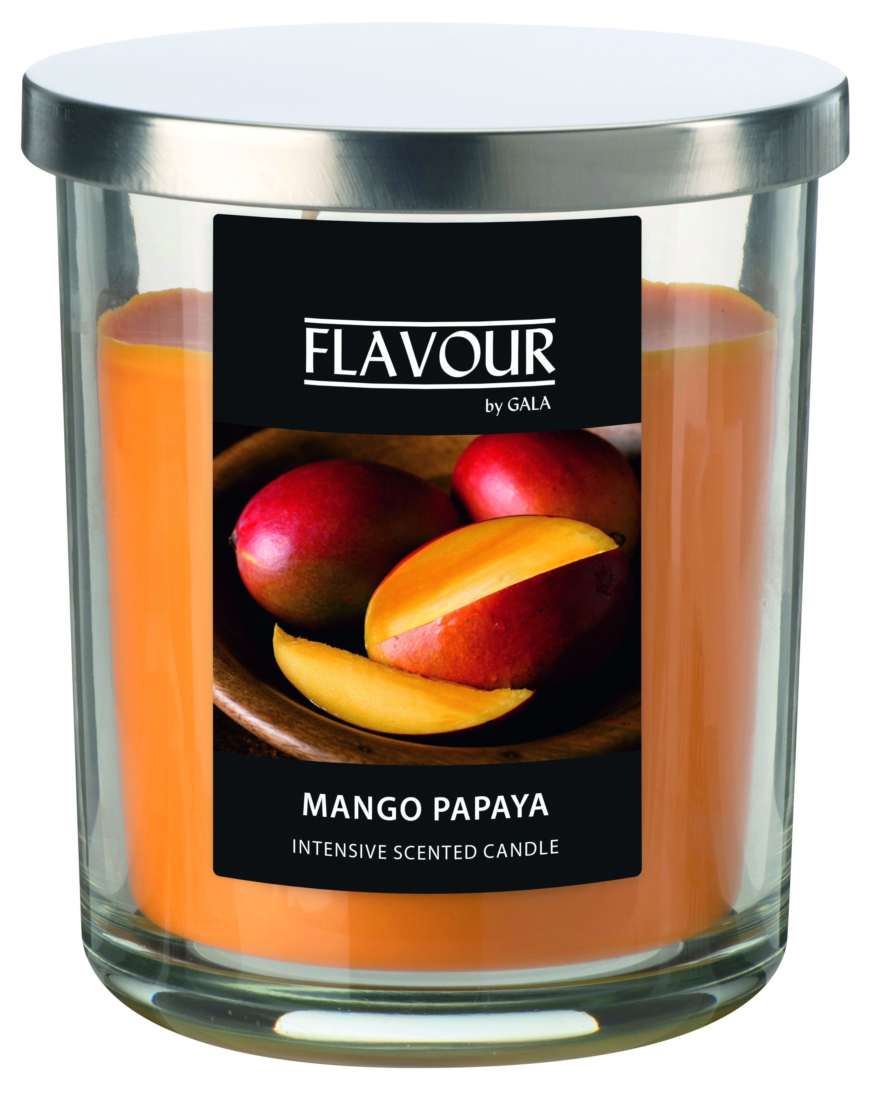 Gala Duftkerze im Glas, Tokio Peach / Mango-Papaya Gala Duftkerze im Glas, Tokio Peach / Mango-Papaya