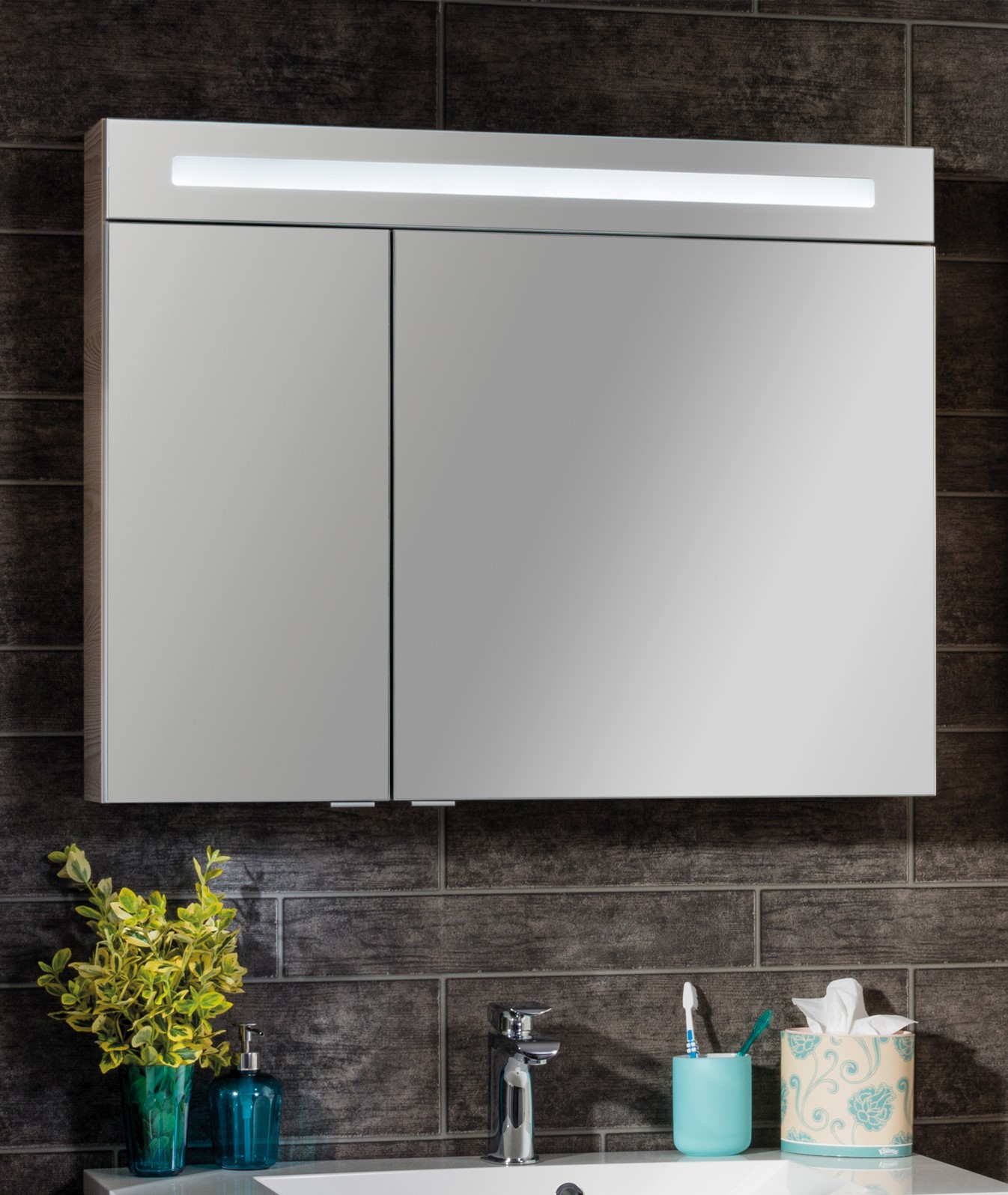 141171_02 Fackelmann B.Clever Spiegelschrank