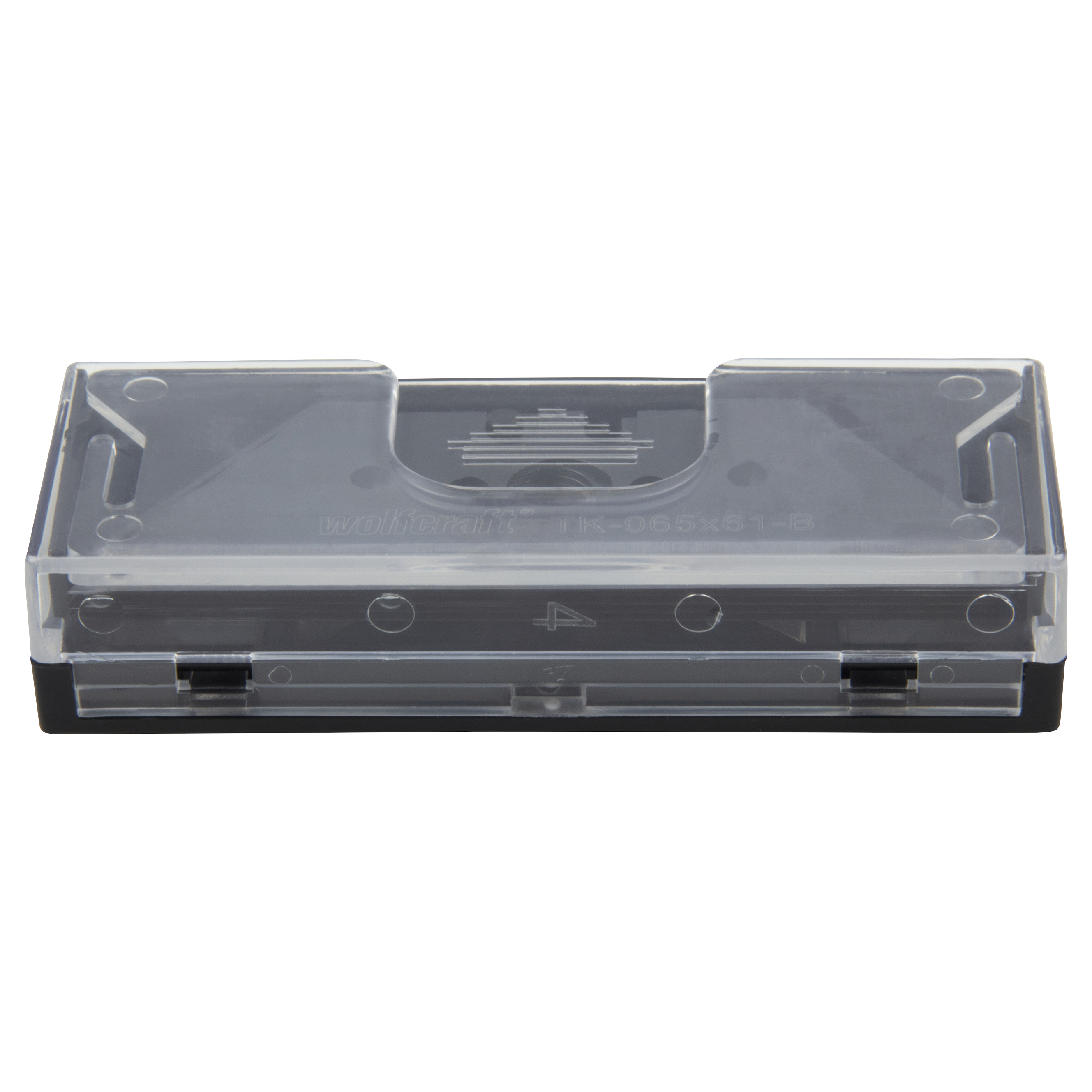 wolfcraft Trapezklinge Profi-Sharp 0,65 x 61 mm, schwarz