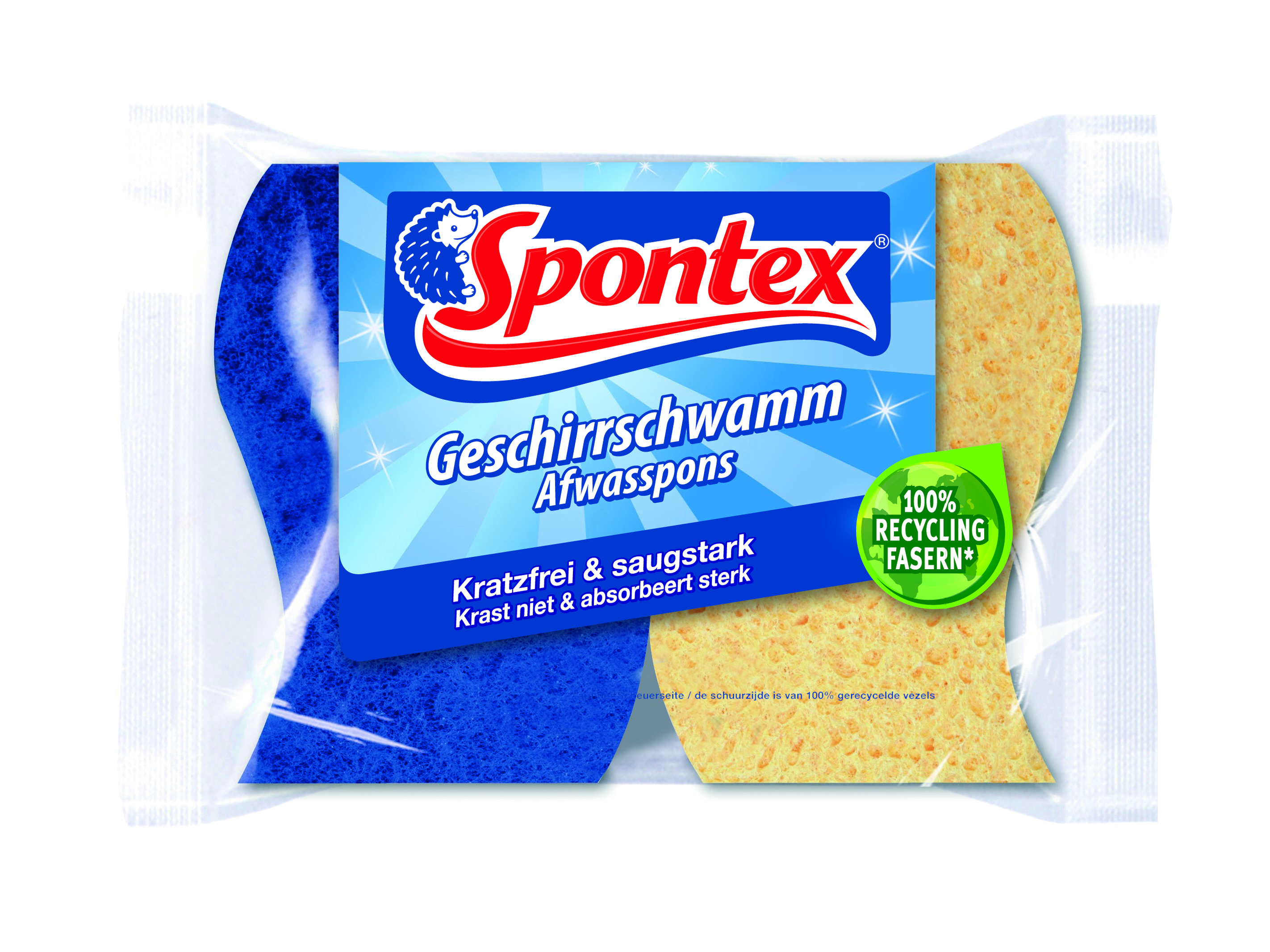 050750_19321008 SPONTEX GESCHIRRSCHWAMM 2ER SOFT