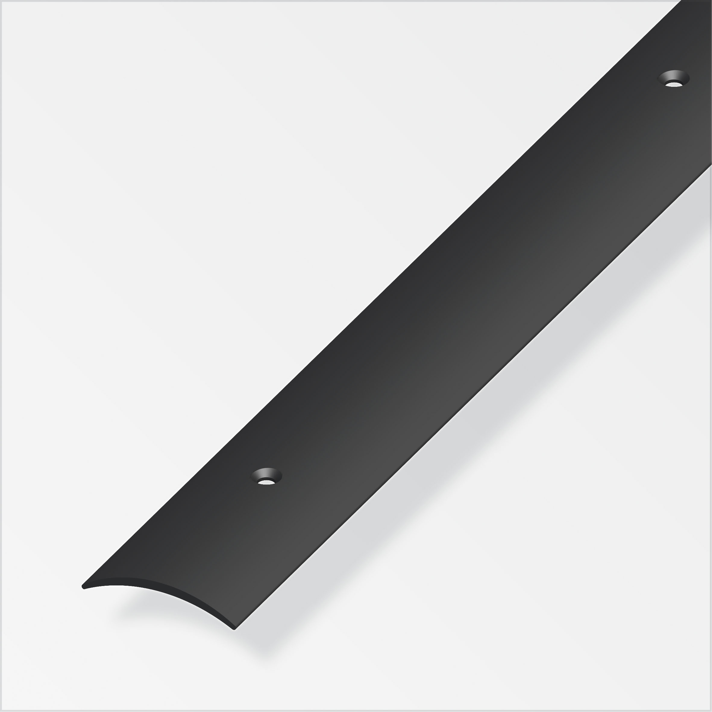 Alfer Übergangs-Profil, 32 x 3 mm, PVC schwarz