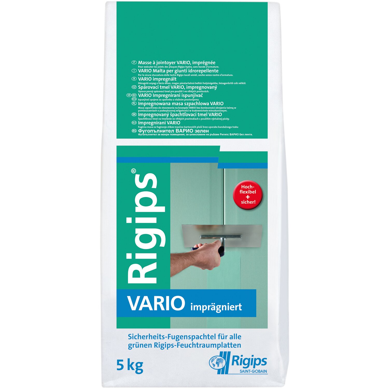 245468-Rigips-Vario-Fugenspachtel-impr-gniert-5-kg Rigips Fugenspachtel Vario imprägniert, 5kg