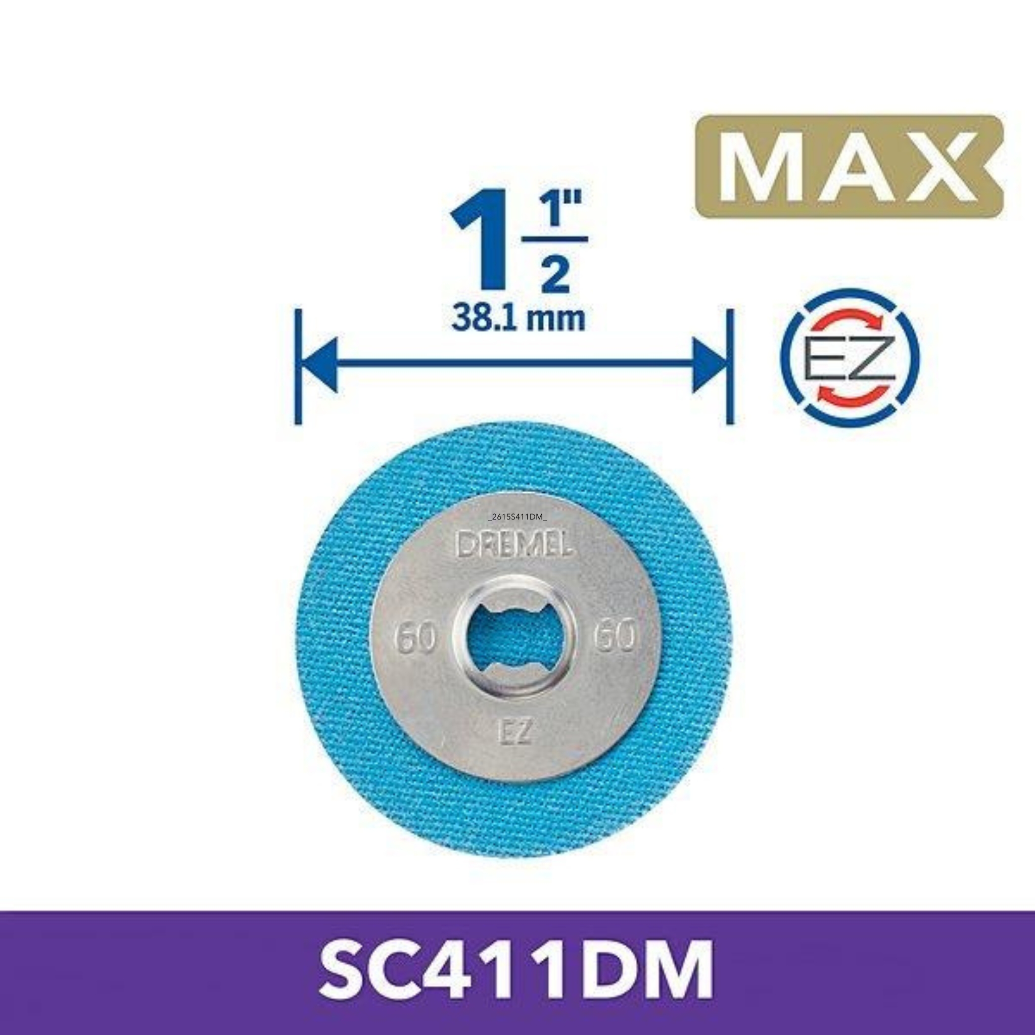 Dremel SC411 MAX Schleifscheiben, 3 St. Dremel SC411 MAX Schleifscheiben, 3 St.