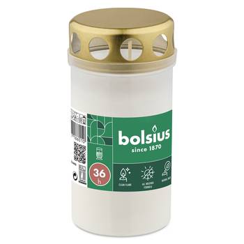 Bolsius Karton 20x Grablicht Nr. 3, weiß mit Deckel Bolsius Karton 20x Grablicht Nr. 3, weiß mit Deckel