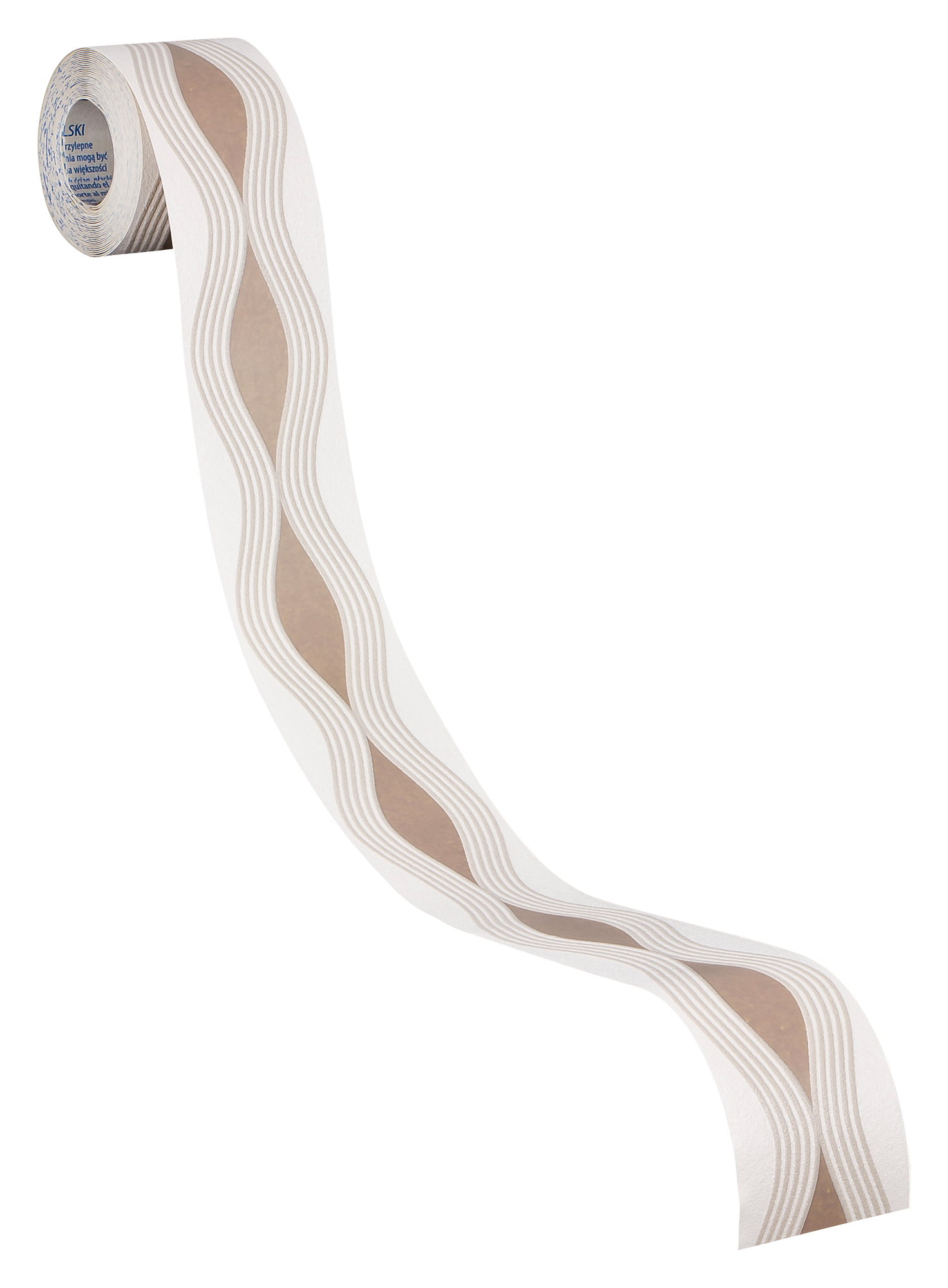 A.S. Création selbstklebende Bordüre, wellenmuster beige grau – moderne borte mit struktur-effekt A.S. Création selbstklebende Bordüre, wellenmuster beige grau – moderne borte mit struktur-effekt