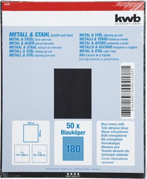 820180-300 Kwb Schleifbogen Blaukörper K 180