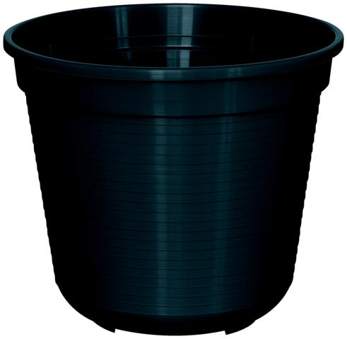 527375-80602238-L BLUMENTOPF STANDARD 22CM ANTHRAZIT  GELI