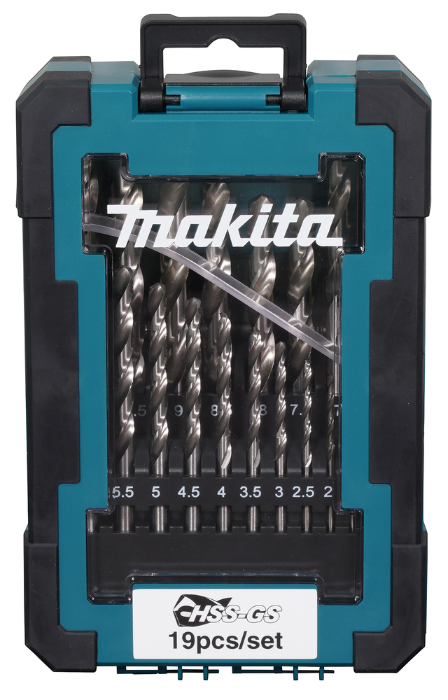 Makita Bohrer-Set 19-tlg. HSS-GS Makita Bohrer-Set 19-tlg. HSS-GS