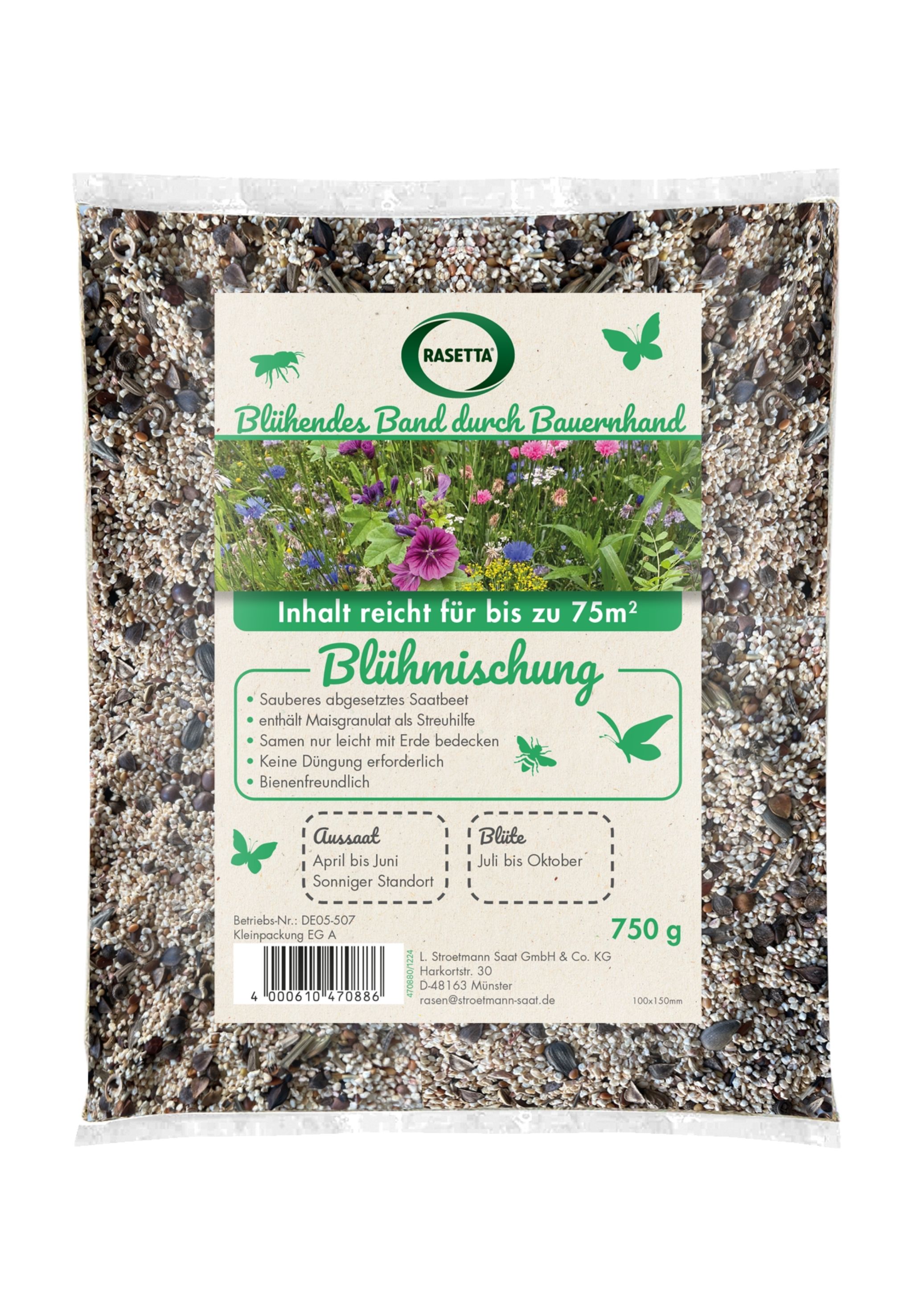 Rasetta Blühendes Land (Blühmischung), 0,75 kg