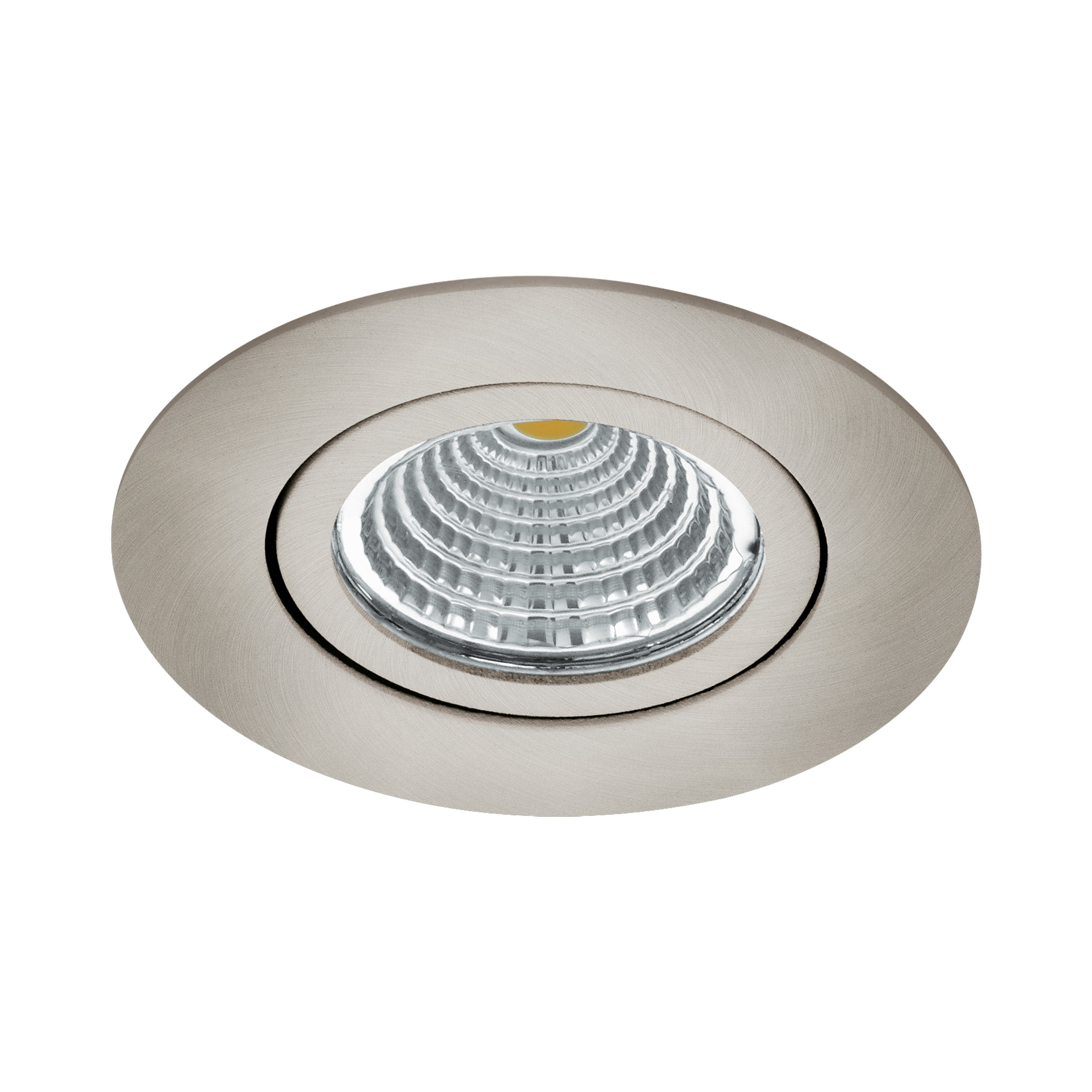 712193_98303 EGLO EINBAULEUCHTE 6W 2700K SALICETO NICKEL-MATT D:8,8CM