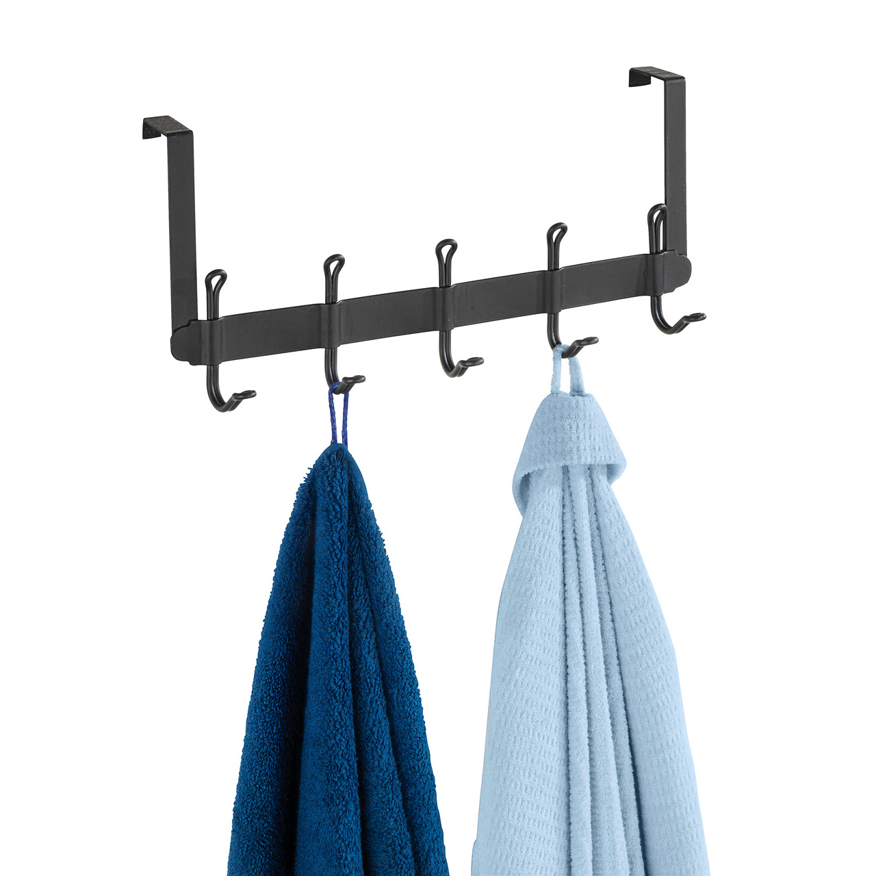 703884-Tu-rgarderobe-Nostalgie-schwarz-matt_FS_05 WENKO TÜRGARDEROBE NOSTALGIE SCHWARZ MATT