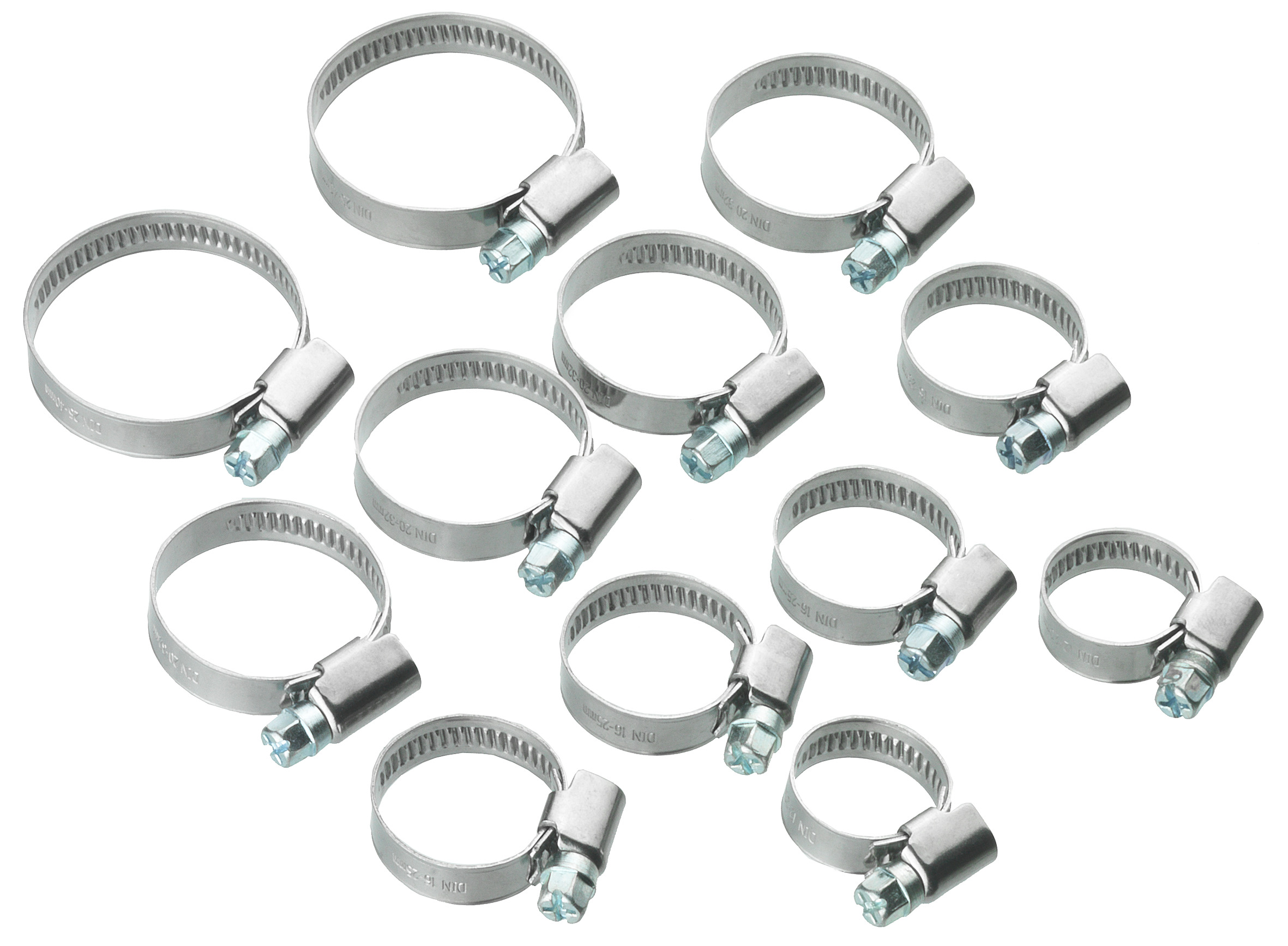 485666-pt1 SCHLAUCHSCHELLEN-SET 12 TLG.