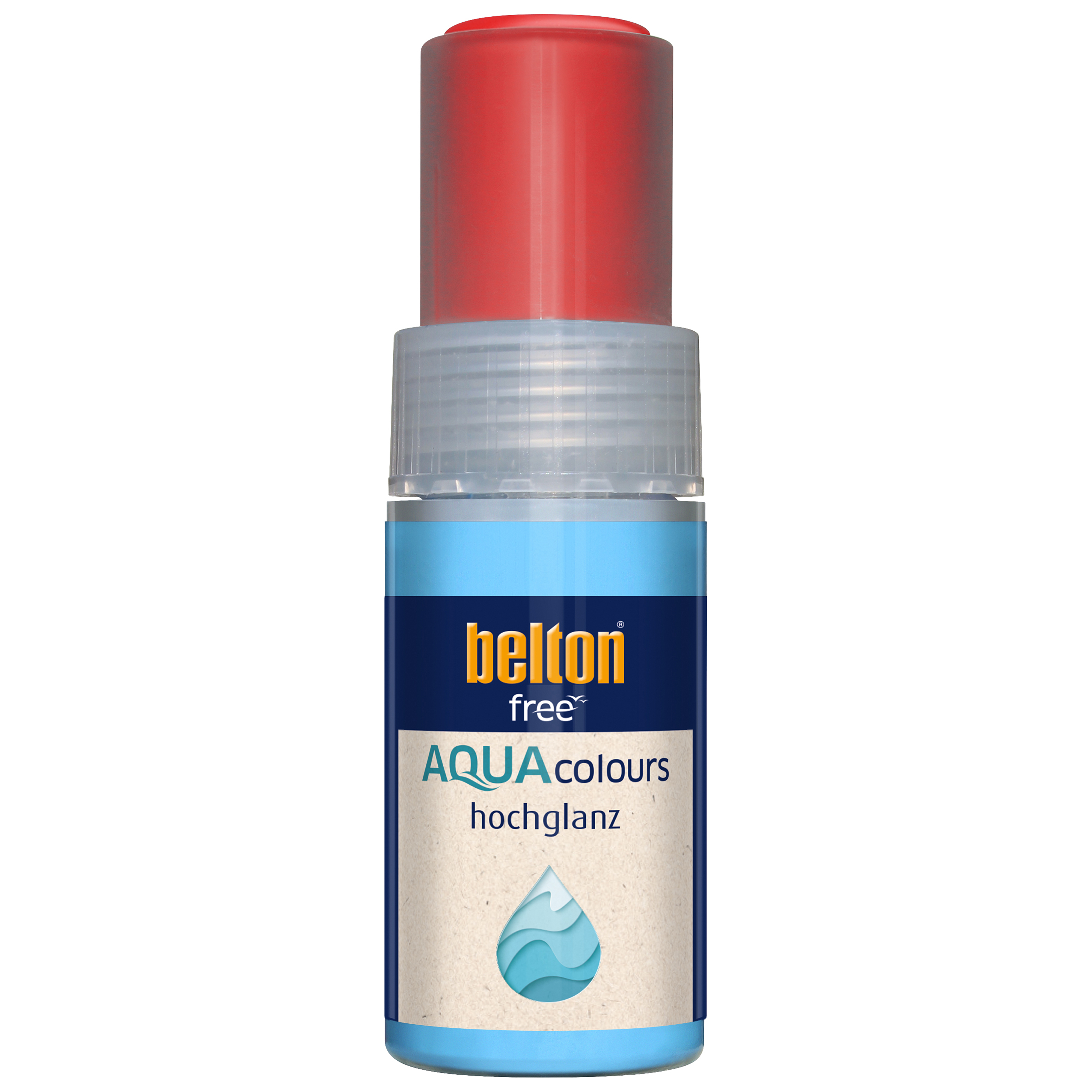 belton Acryl-Wasserlack feuerrot hochglanz, 9ml