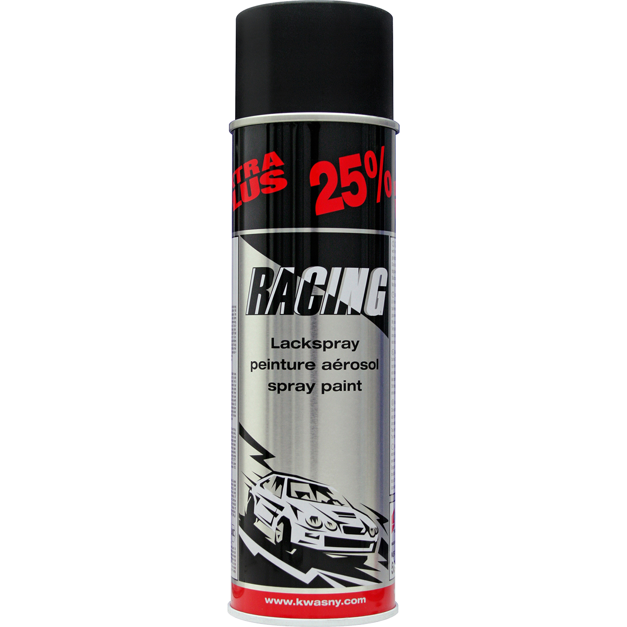 RACING Lackspray schwarz matt 500ml