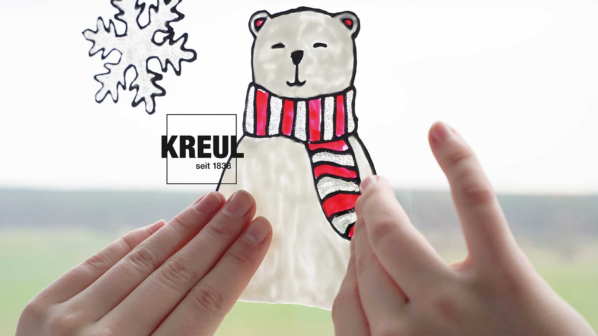 Kreul Window Color Set Hello Winter Kreul Window Color Set Hello Winter