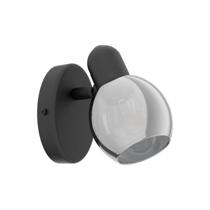 791227 Eglo Spot, 1xE14 schwarz POLLICA