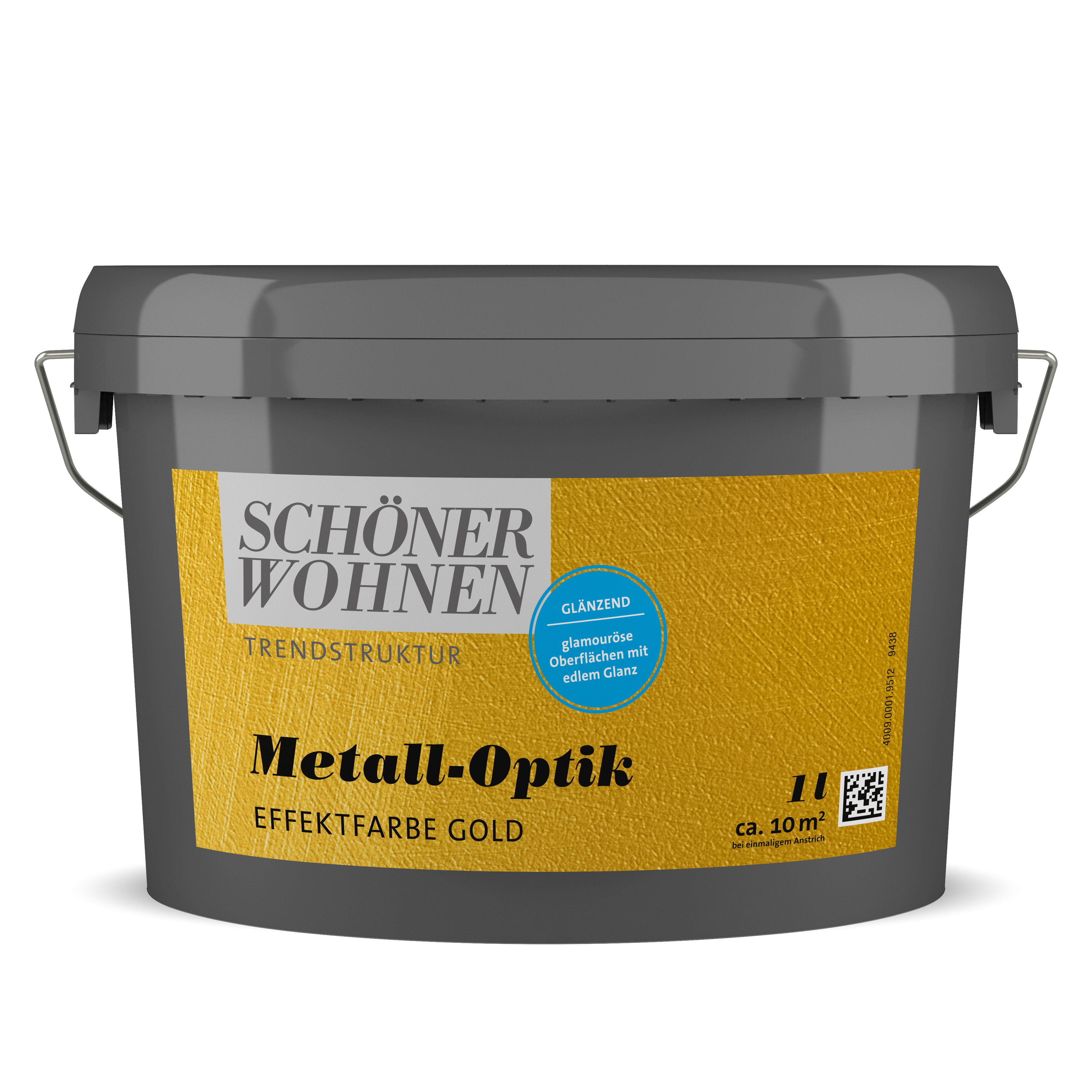 SW_9438-0001-9512 Schöner Wohnen Metall-Optik Effektfarbe, glänzend, gold