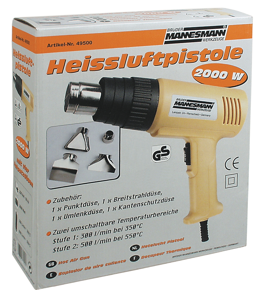 M49500_Karton Mannesmann Heißluftpistole