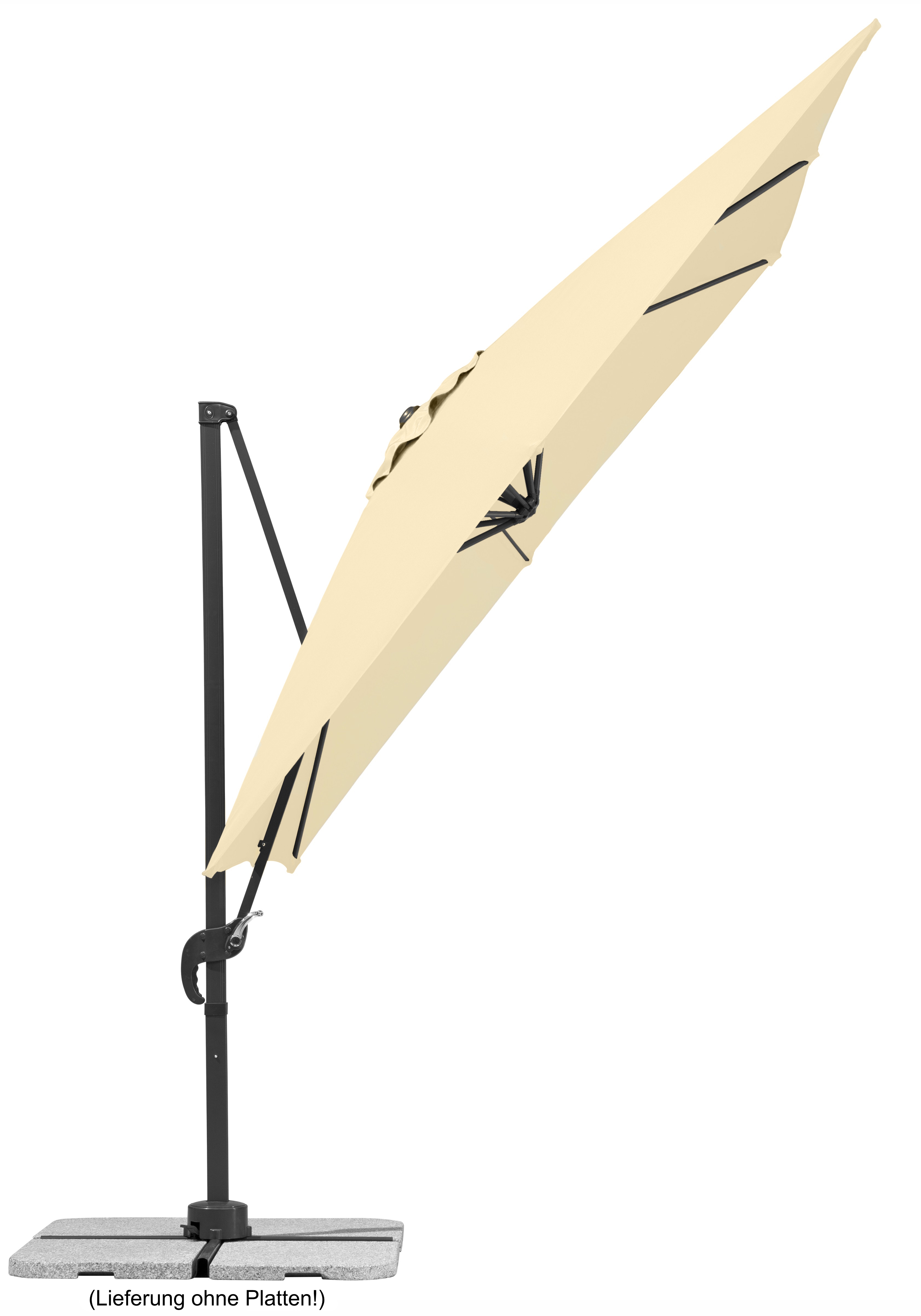 Schneider Schirm Rhodos Jun.270X270 Natur