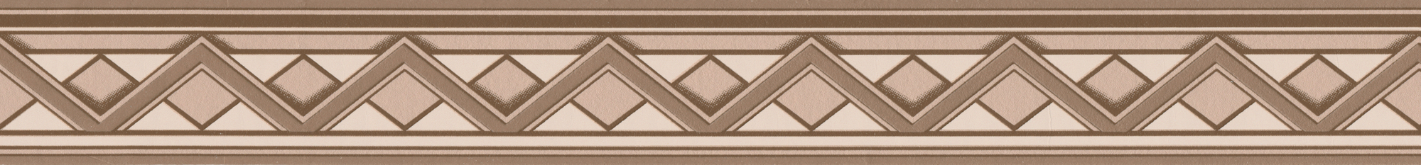 A.S. Création selbstklebende Bordüre, geometrisch beige braun – borte mit zickzackmuster und rauten A.S. Création selbstklebende Bordüre, geometrisch beige braun – borte mit zickzackmuster und rauten