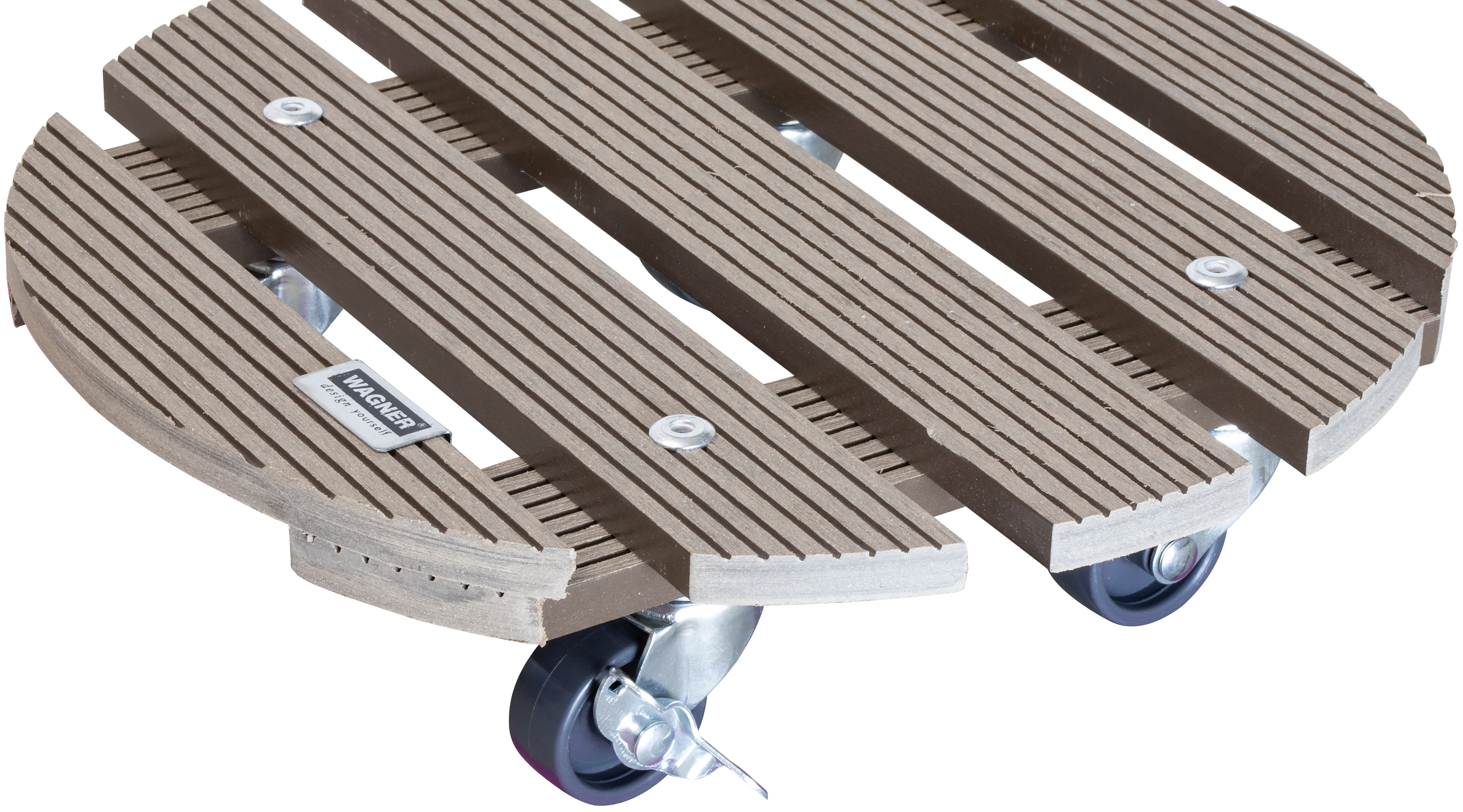 Wagner Pflanzenroller WPC, Ø 290 mm, taupe