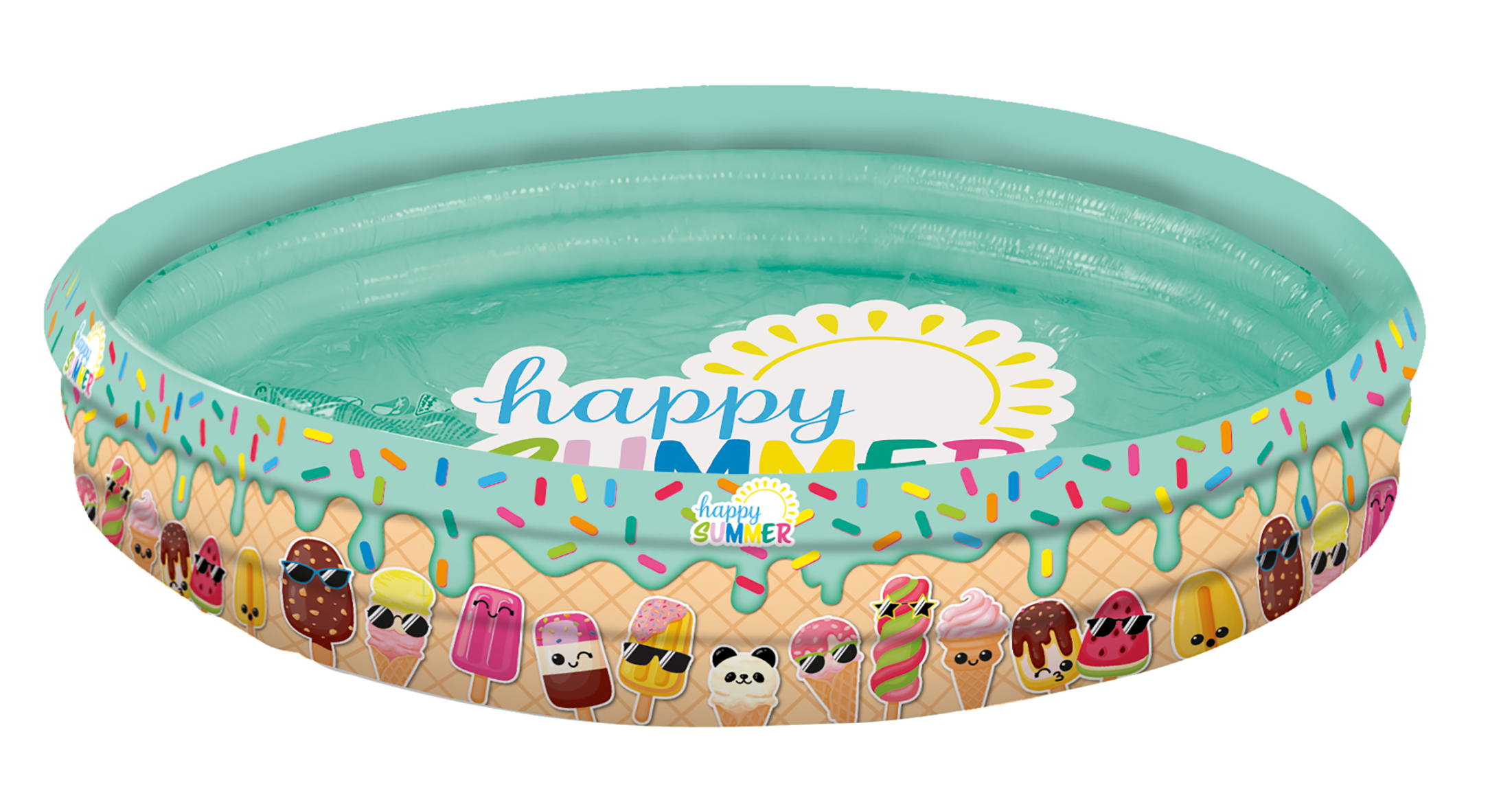 Happy People "Happy Summer" 3-Ring Pool, 122 cm
