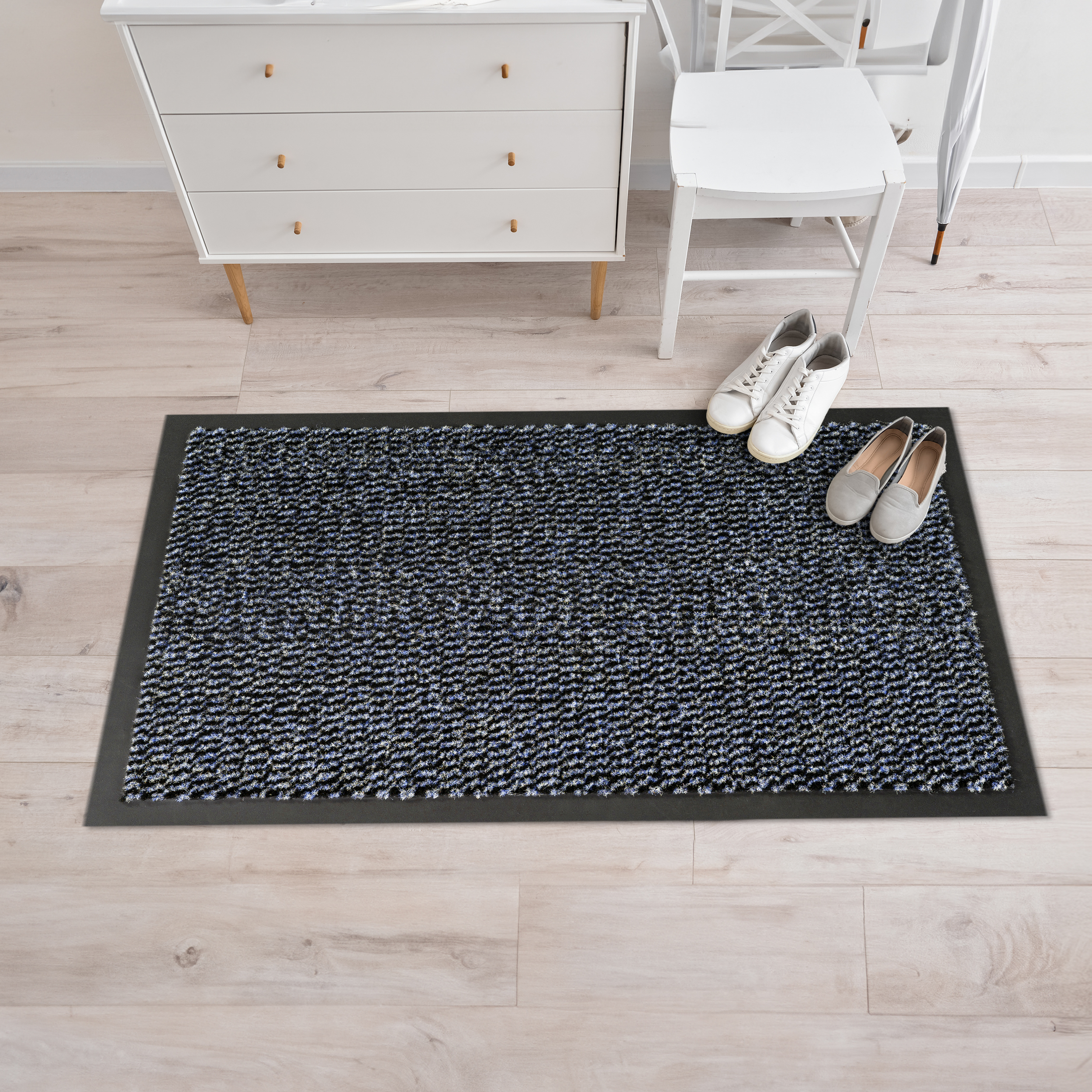 Astra Türmatte Achat 80 x 120 cm C.020, blau meliert
