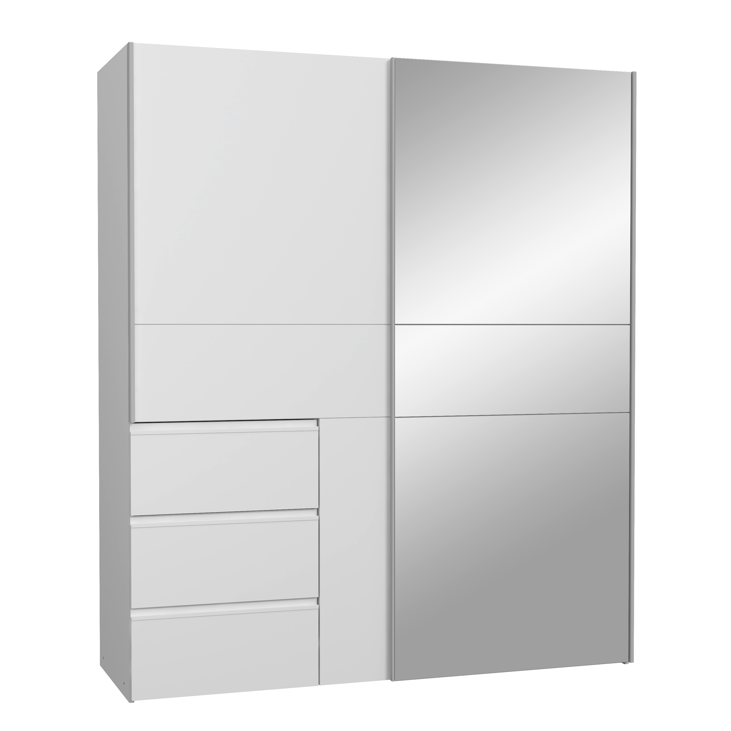 Forte Kleiderschrank WINN 2, weiß Forte Kleiderschrank WINN 2, weiß