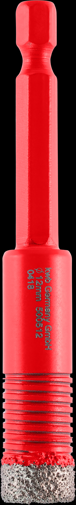 kwb Fliesenbohrer 6-Kant, 12 mm kwb Fliesenbohrer 6-Kant, 12 mm