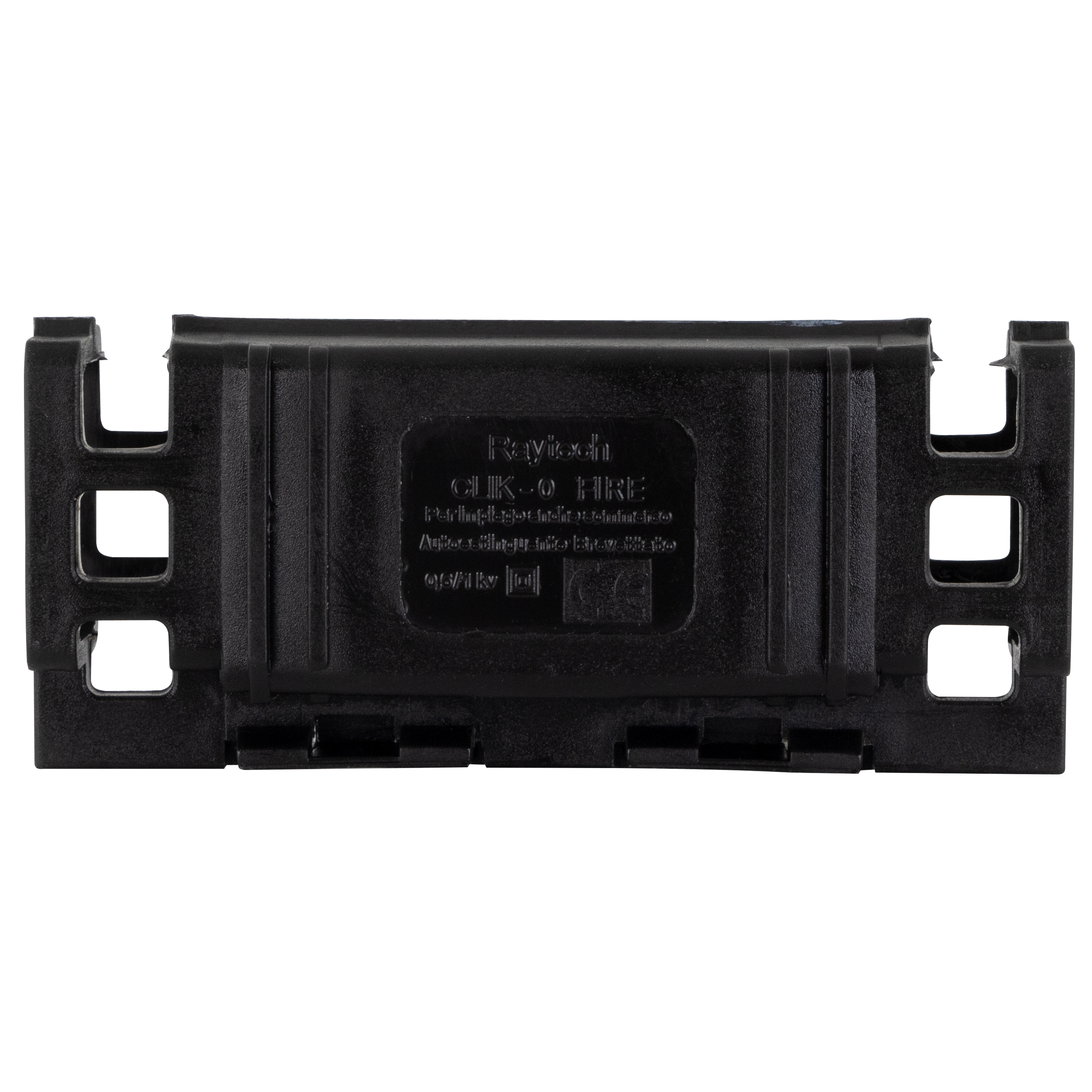 REV Gel Muffe IPX8 3-polig, 6 mm², schwarz, mit integrierter Zugentlastung