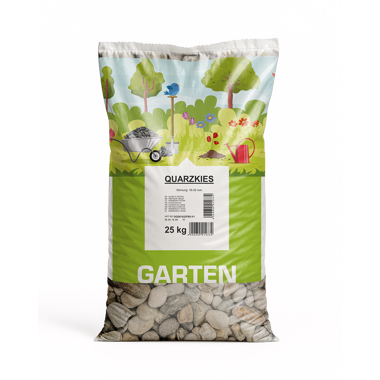 Min2C Quarzkies 16-32, 25 kg