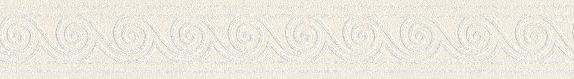 A.S. Création Bordüre, klassisch beige blau – borte mit antikem wellenmotiv