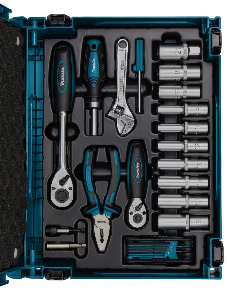 Makita Werkzeug-Set 87-tlg. im MAKPACE-11542