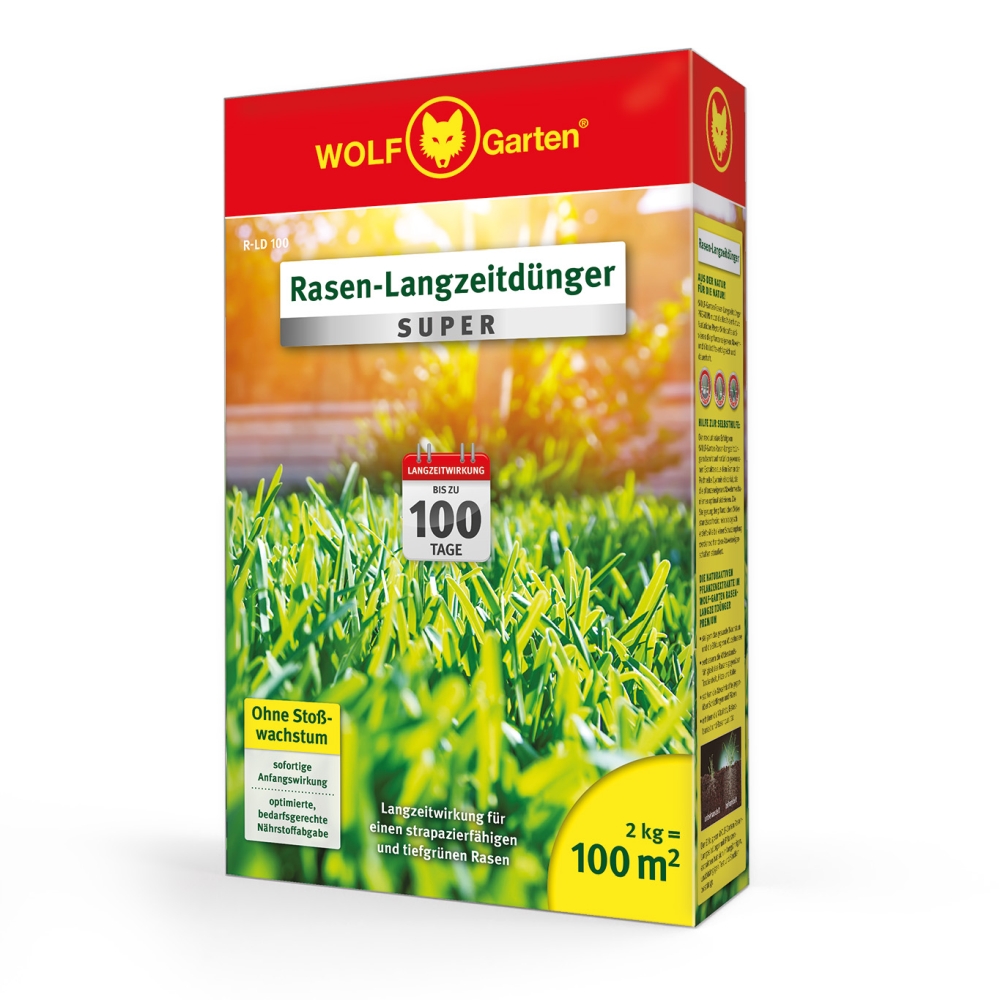 Wolf-Garten Rasen-Langzeitdünger R-LD 100 Wolf-Garten Rasen-Langzeitdünger R-LD 100