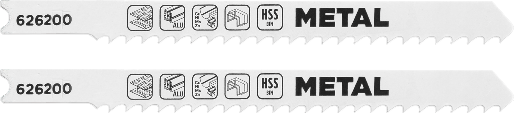 kwb HSS-BiM-Stichsägeblätter mit U-Schaft für Metall, mittel, 80 mm kwb HSS-BiM-Stichsägeblätter mit U-Schaft für Metall, mittel, 80 mm