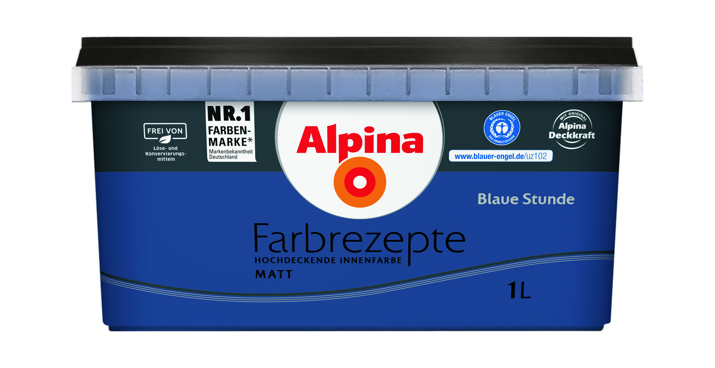 Alpina Farbrezepte Blaue Stunde, 1L