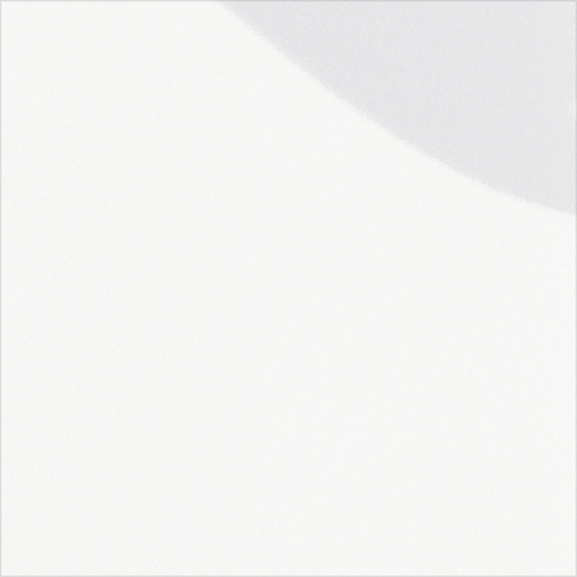 Alfer Design-Platte, weiß glänzend, glatt
