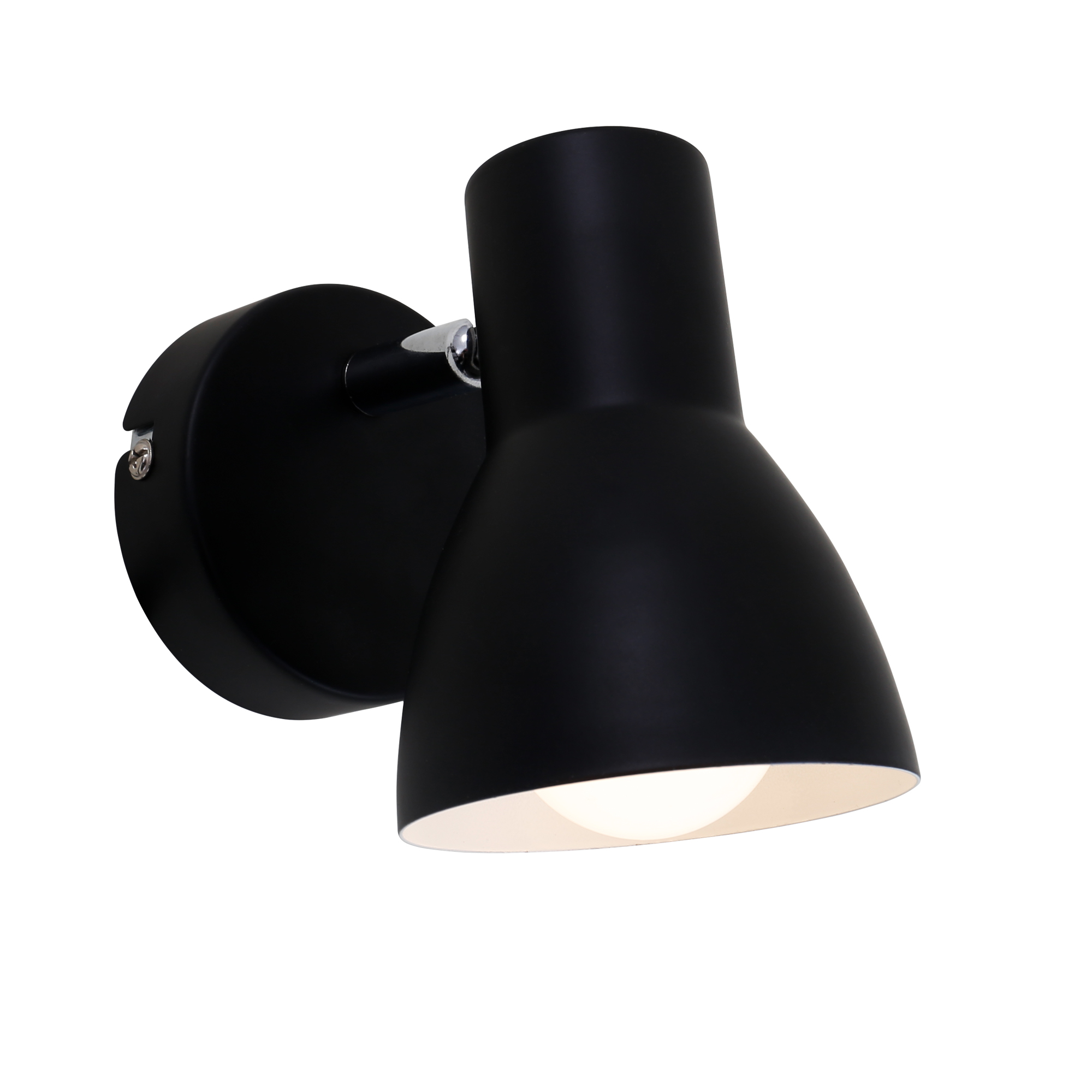 Briloner Wandleuchte, schwarz