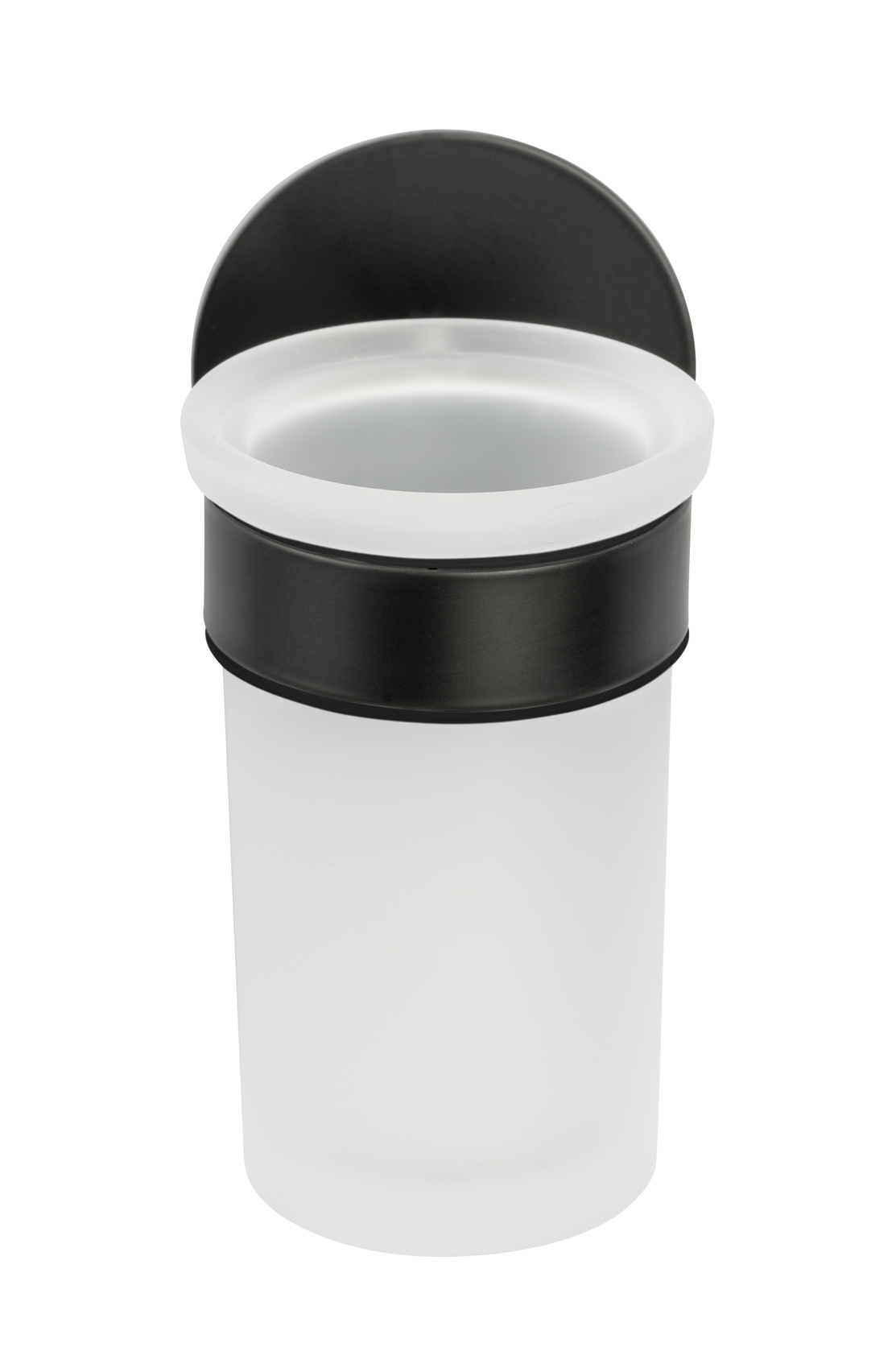 Schöner Wohnen Zahnputzbecherhalter Uno Meleto, schwarz Schöner Wohnen Zahnputzbecherhalter Uno Meleto, schwarz