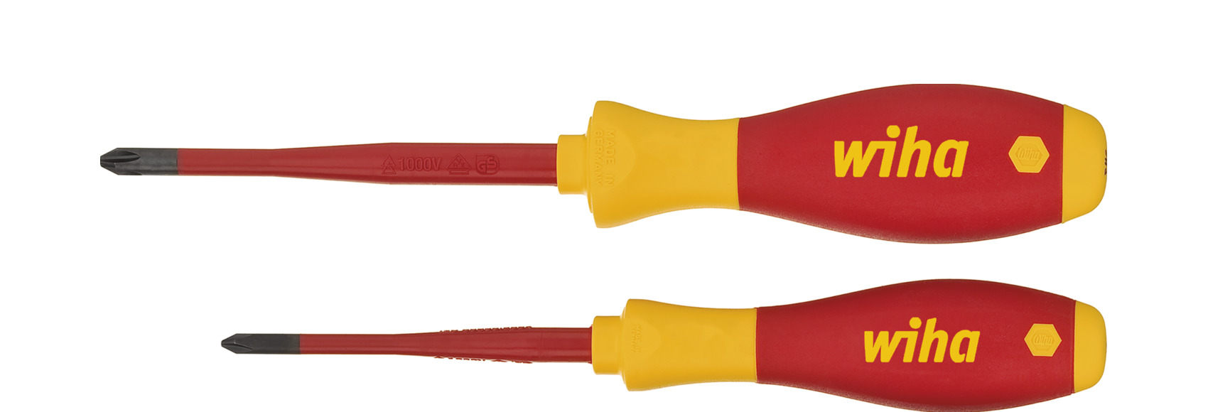 Wiha Schraubendreher Set VDE 2-teilig PH1 + PH2