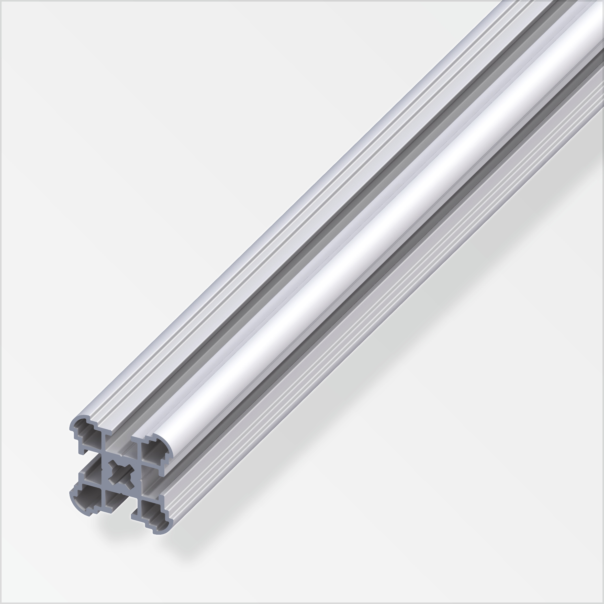 644351_Sa-ulenprofil Alfer coaxis-Säulenprofil 27,5 mm, silber