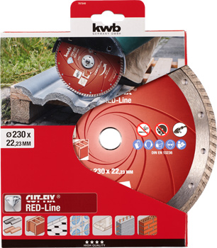 Kwb Diamant-Trennscheibe Red-Line