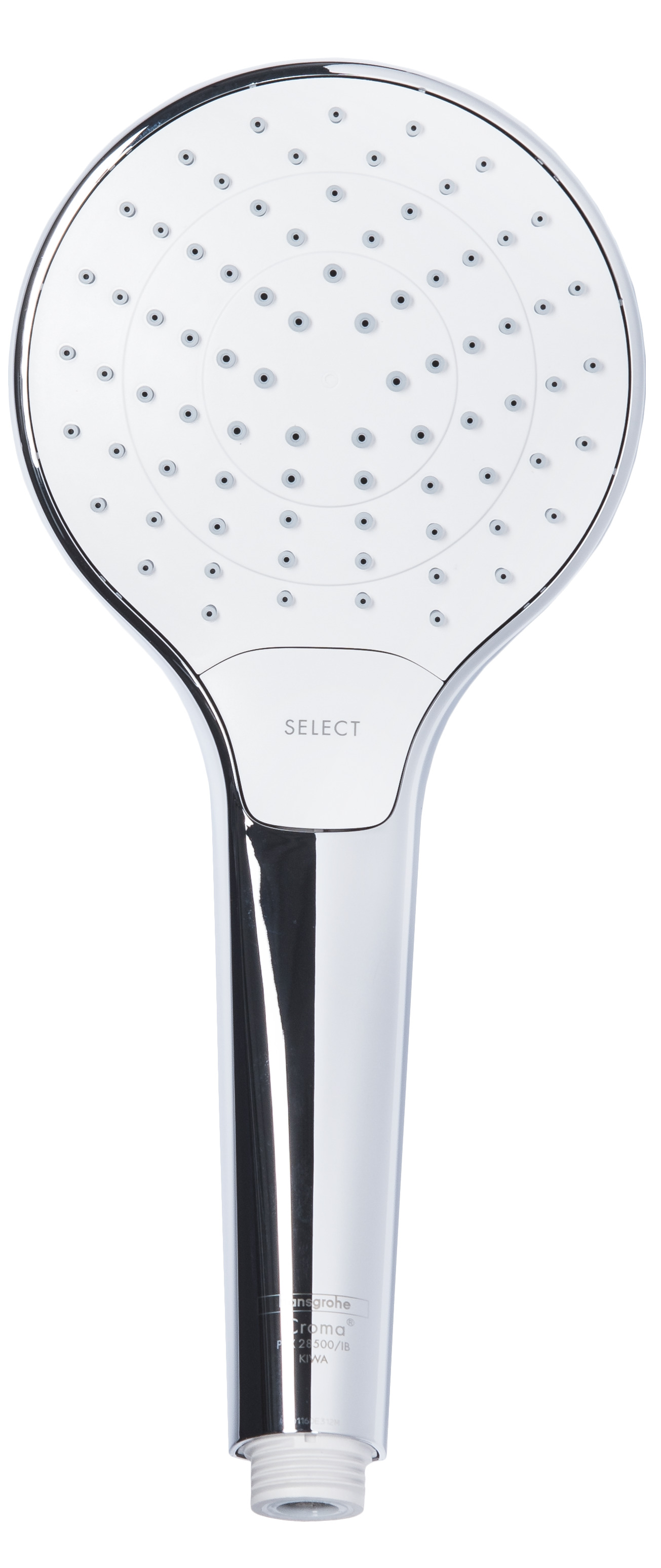 124552-pt1  HANSGROHE CROMA SELECT S VARIO HANDBRAUSE CHROM/WEIß