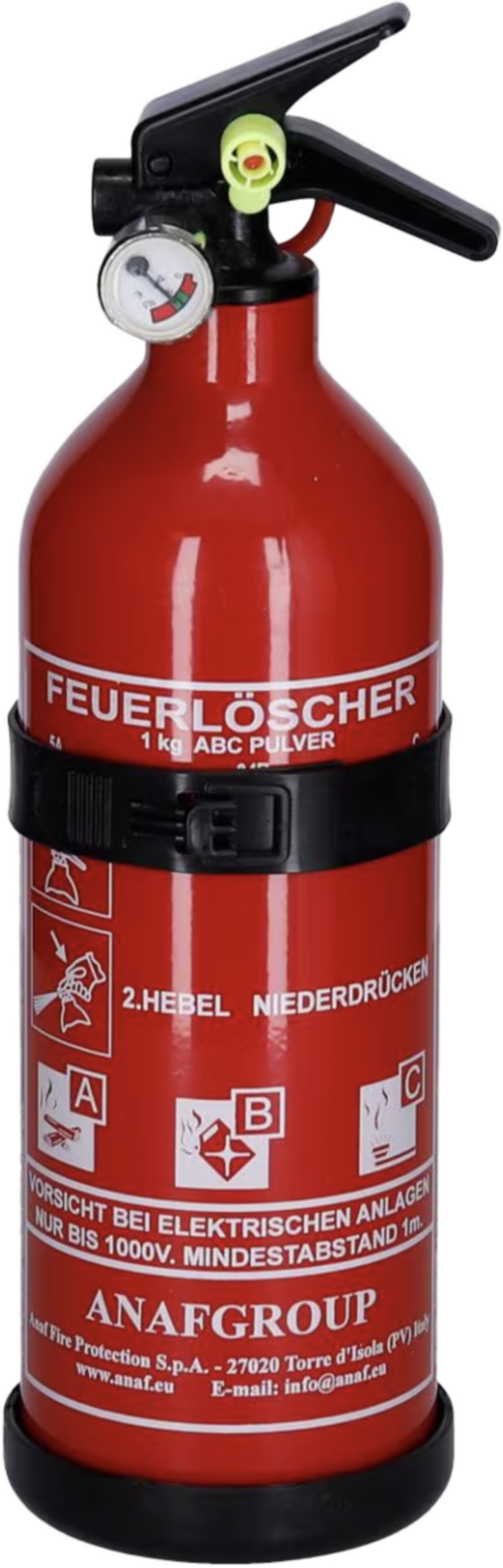 Unitec ANAF Feuerlöscher 1kg, ABC