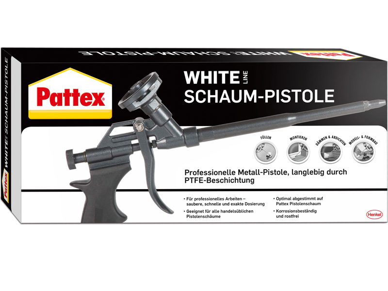 4015000433457 Pattex Whiteteq Schaumpistole