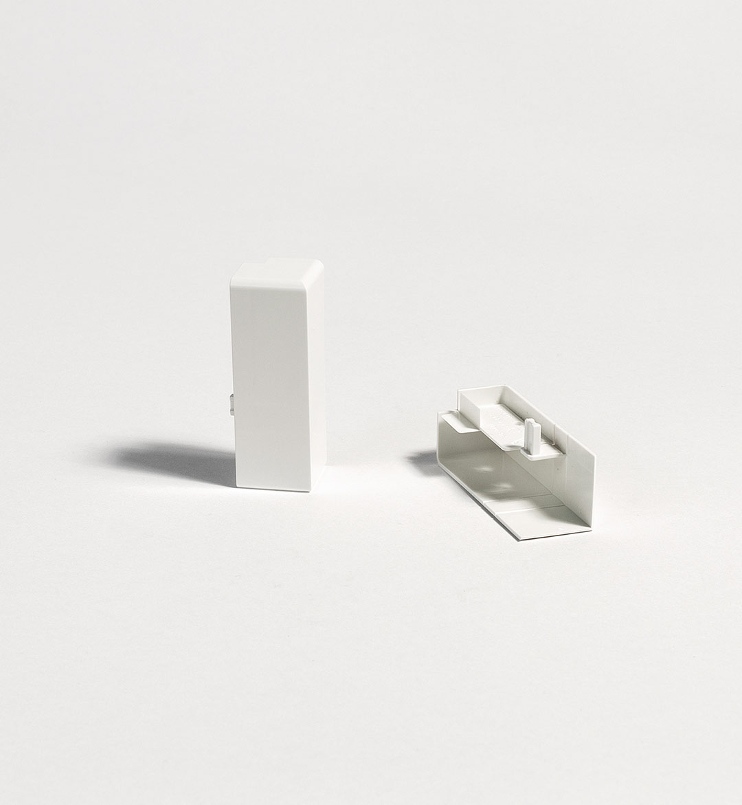 Parador Kappe variabel Außenecke Typ 2 Sockelleiste 3/5/6/18, Weiß