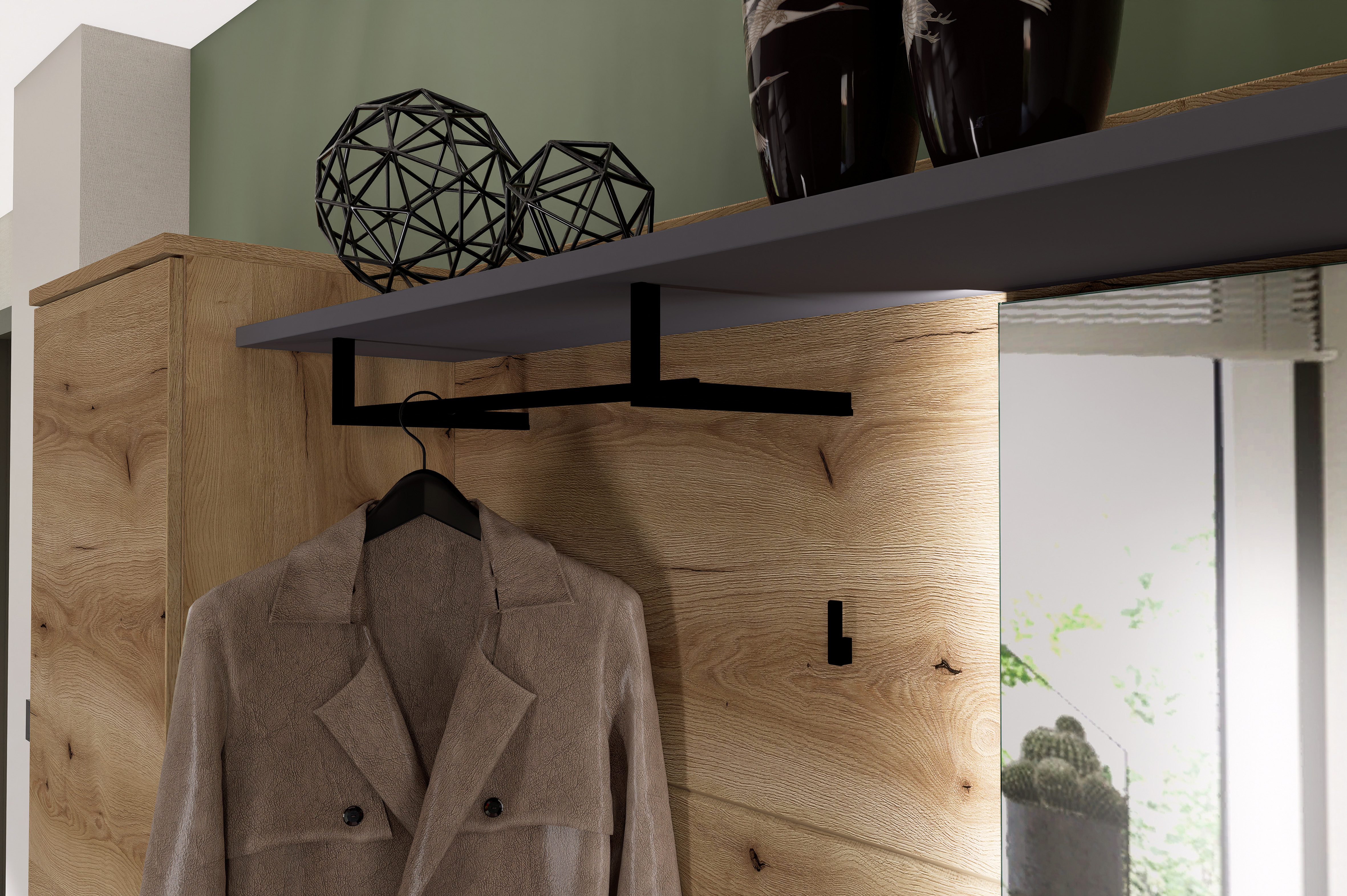 Innostyle Garderoben-Kombination Fargo, Evoke Eiche