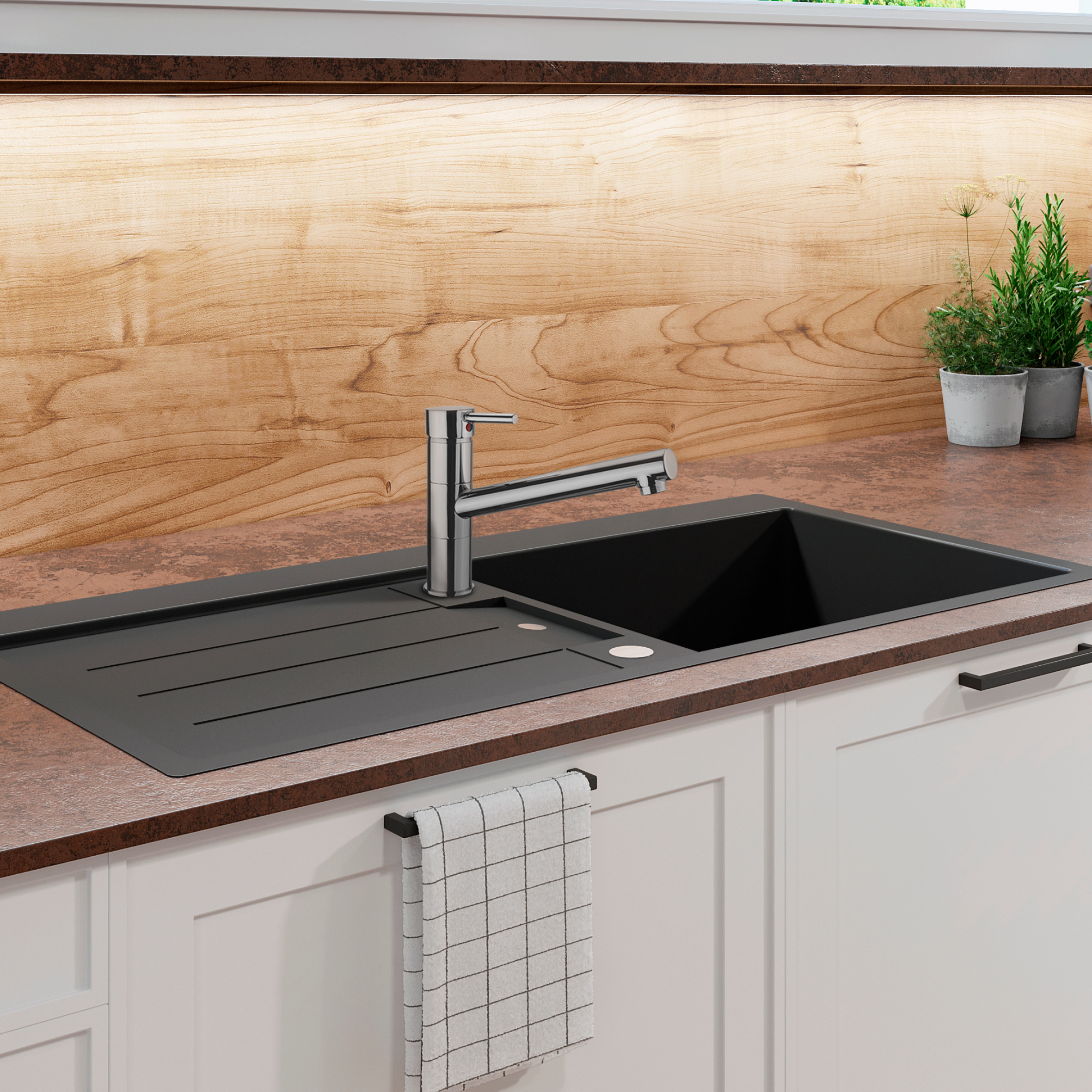 348102-pt2   3045 ZELINA SPÜLTISCH-EINHEBELMISCHER  CHROM