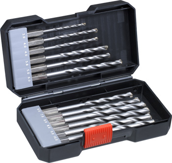 Kwb Steinbohrer-Box, 12-tlg, 3 - 10 mm